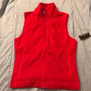 Red women’s vest